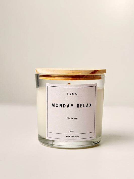 Vela Aromática Monday Relax